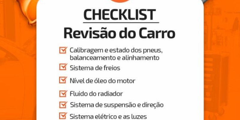 Checklist Revisão do Carro.